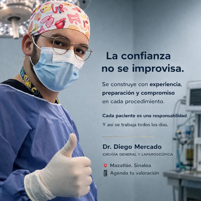 Diego Armando Mercado Juárez , Médico general Mazatlan