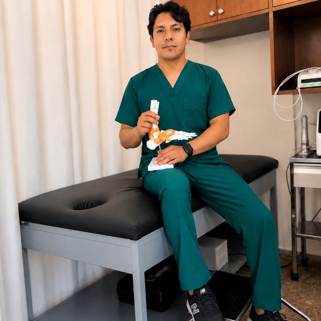 Ivan Toxqui Tecpanecatl, Fisioterapeuta San Pedro Cholula