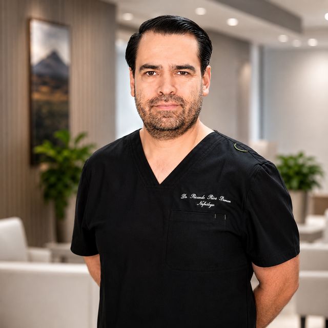 Ricardo Ríos Rivera, Nefrólogo Puebla