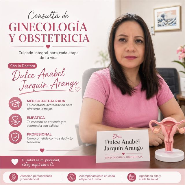 Dulce Anabel Jarquin Arango, Ginecólogo Apodaca