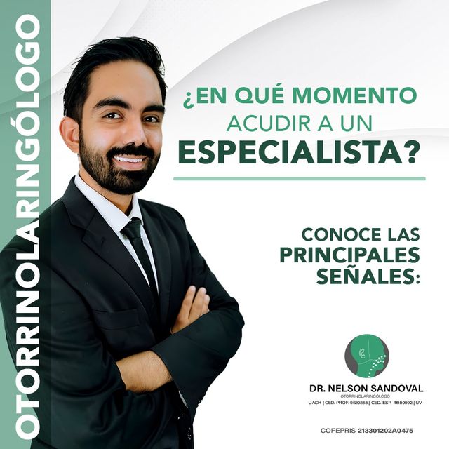 Nelson Yahir Sandoval Aguilar, Otorrinolaringólogo Chihuahua