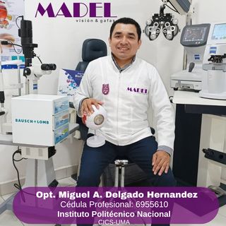 Ampliar imagen: Miguel Alexander Delgado Hernández, Optometrista Mérida
