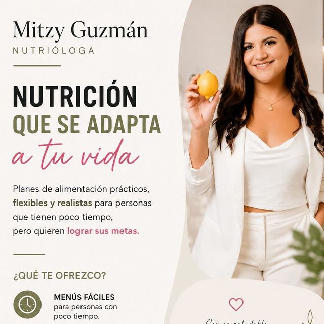 Mitzy Teresa Guzman Sains, Nutricionista Manzanillo