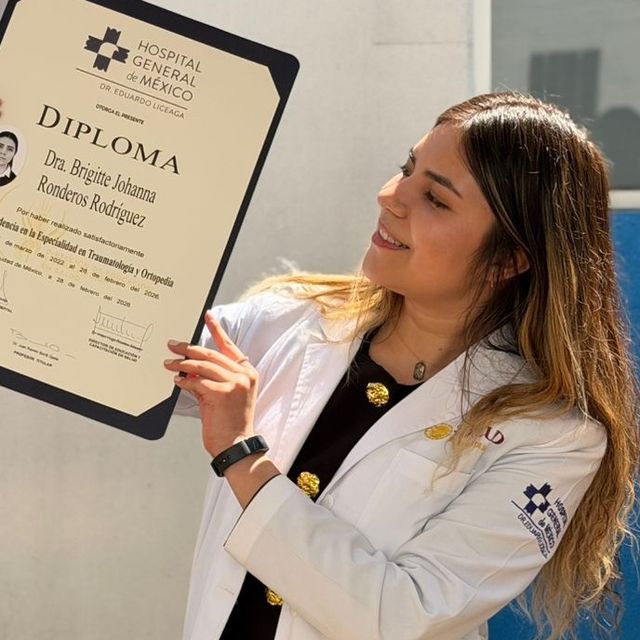 Brigitte Johanna Ronderos Rodriguez, Traumatólogo Ciudad de México