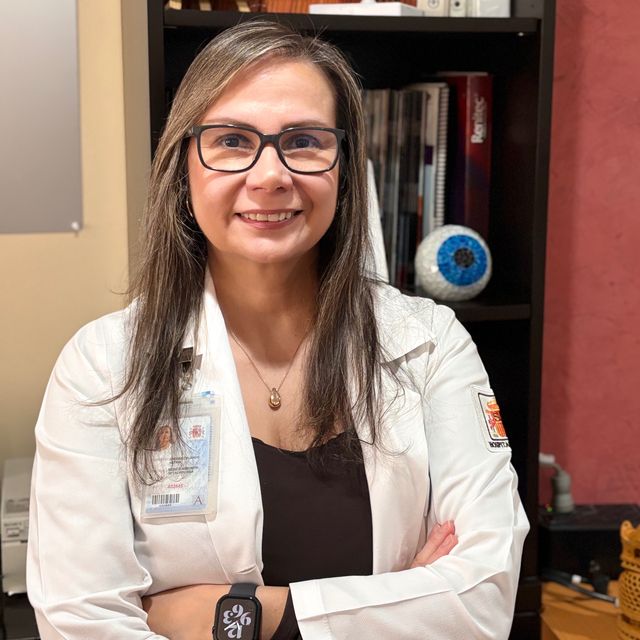 Astrid Ordoñez Blanco, Oftalmólogo Miguel Hidalgo