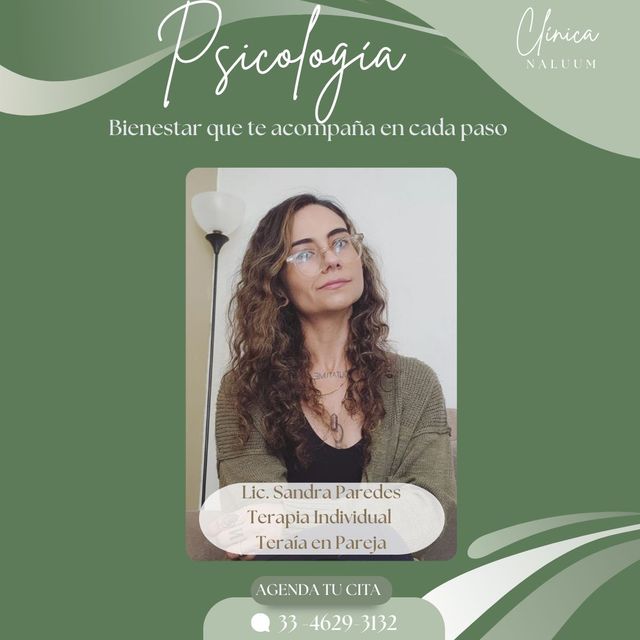 Sandra Ileana Paredes, Psicólogo Guadalajara