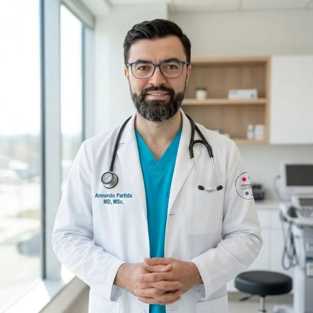 Armando Partida Gaytán, Alergólogo Naucalpan de Juárez