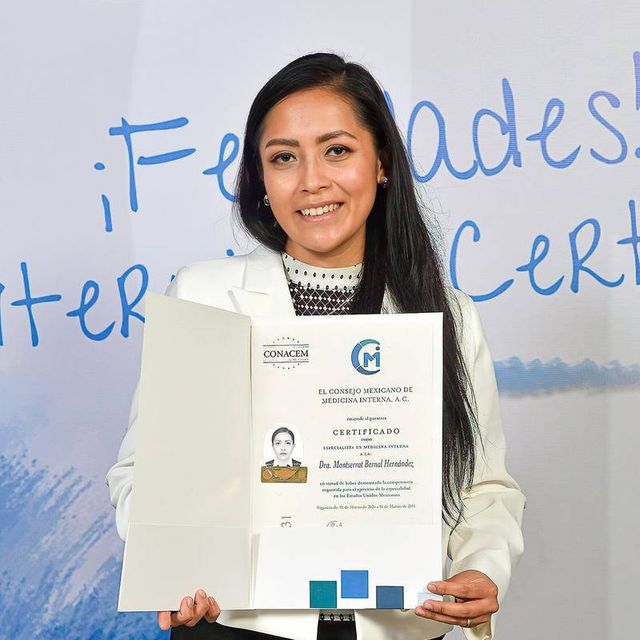 Montserrat Bernal Hernández, Internista Cuauhtémoc