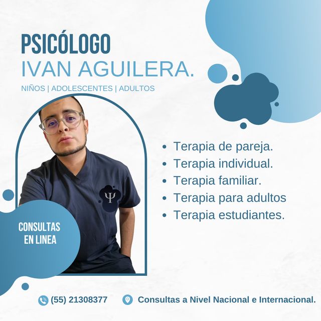 Ivan Aguilera Chávez, Psicólogo Santiago de Querétaro