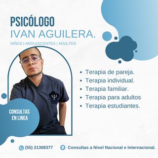 Ampliar imagen: Ivan Aguilera Chávez, Psicólogo Ciudad de México