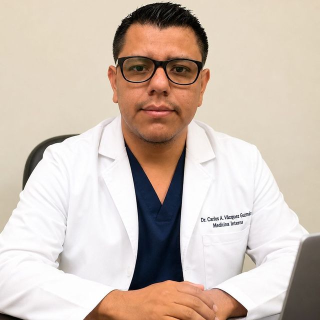 Carlos Alberto Vázquez Guzman, Internista Tapachula