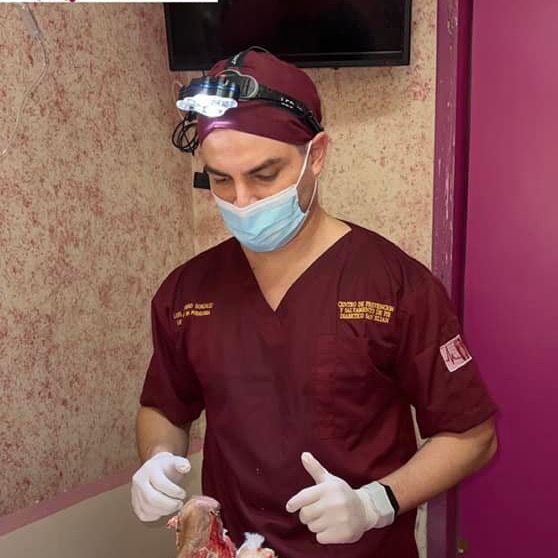 Luis Eduardo Moreno González, Podólogo León