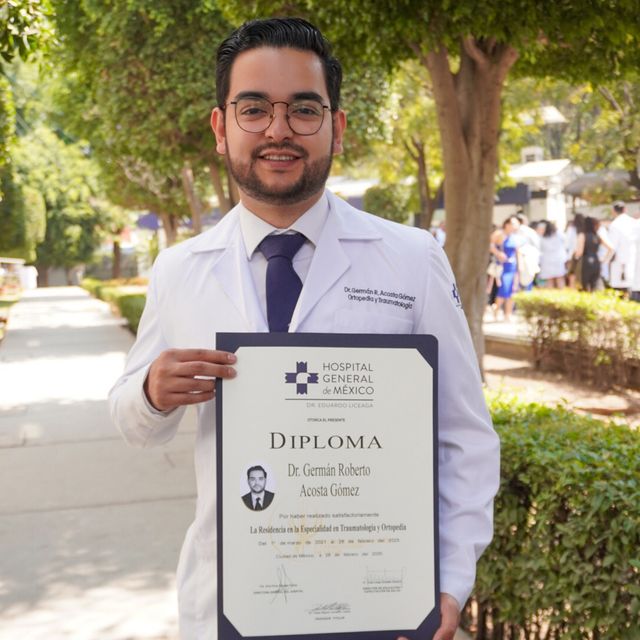 Germán Roberto Acosta Gómez, Médico general Ciudad de México