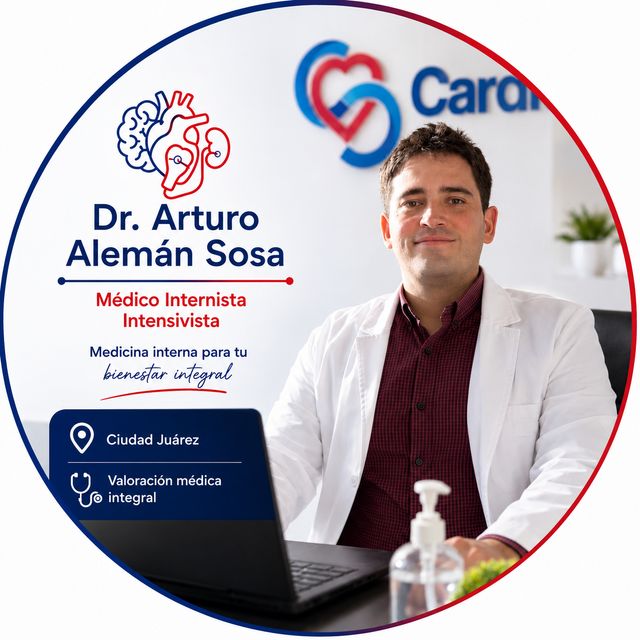 Arturo Alemán Sosa, Internista Ciudad Juarez