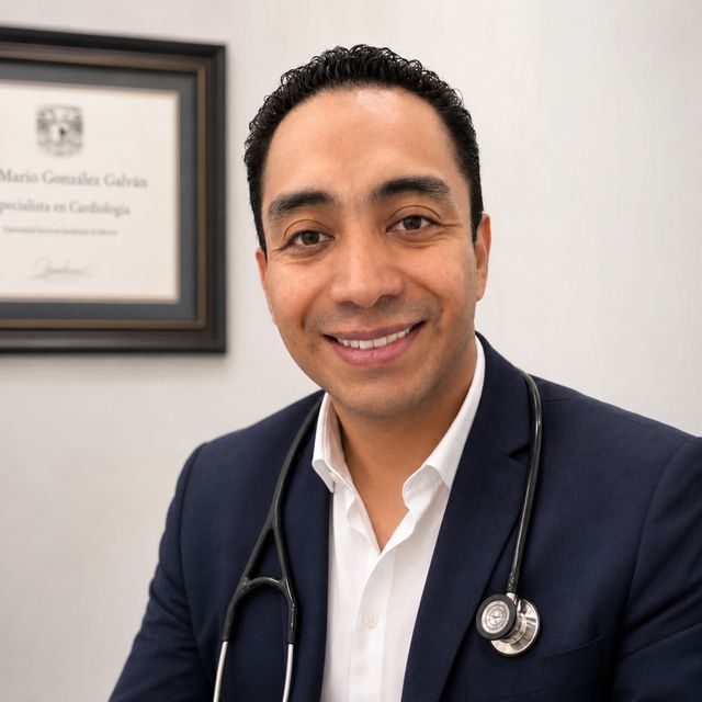 Luis Mario Gonzalez Galvan, Cardiólogo Guerrero