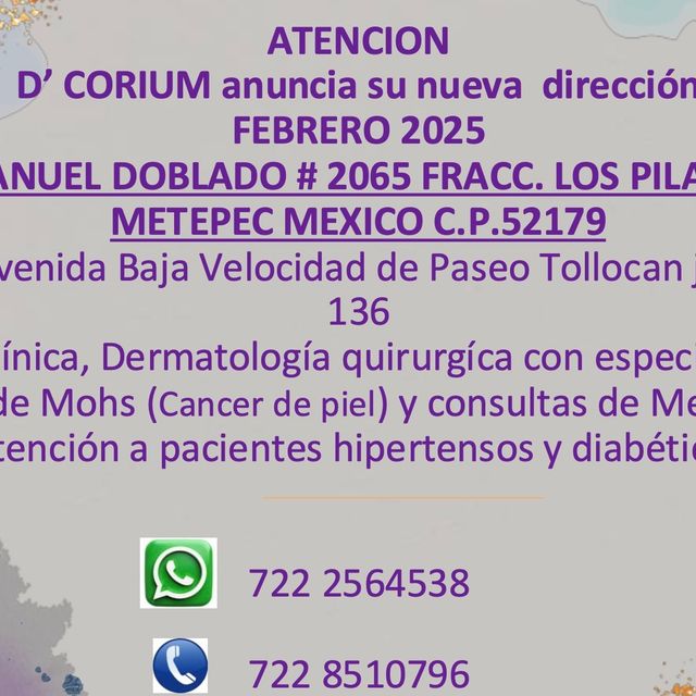 Diana Elizabeth Medina Castillo, Dermatólogo Metepec