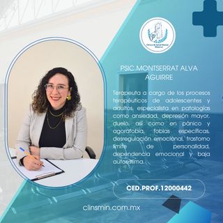 Ampliar imagen: Montserrat Alva Aguirre, Psicólogo Puebla