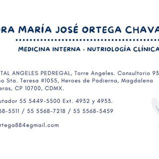 María José Ortega, Internista Magdalena Contreras