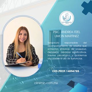 Ampliar imagen: Andrea Itzel Limon Martinez, Psicólogo Puebla