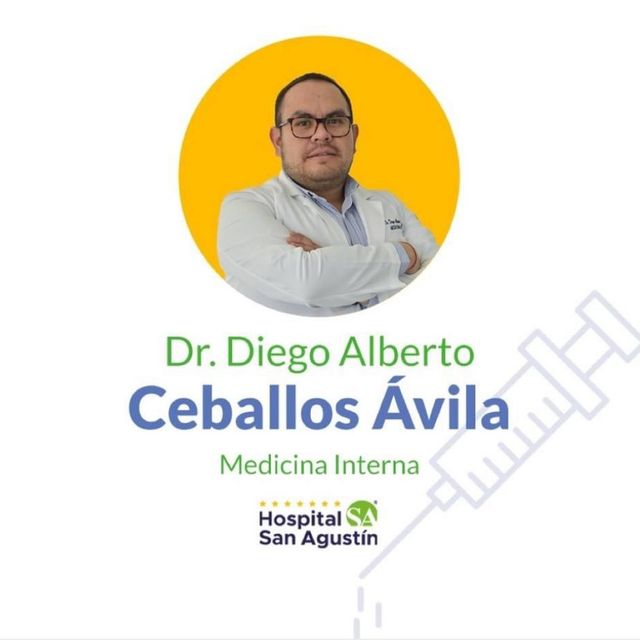 Diego Alberto Ceballos Avila, Internista Zacatecas