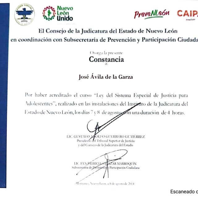 Ampliar imagen: certificate 15