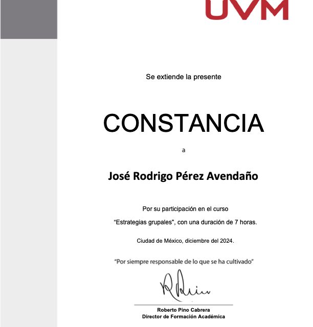 Ampliar imagen: certificate 15