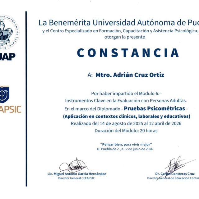 Ampliar imagen: certificate 15