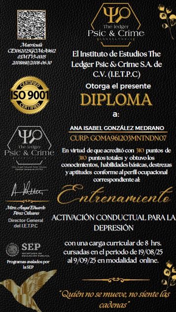 Ampliar imagen: certificate 6