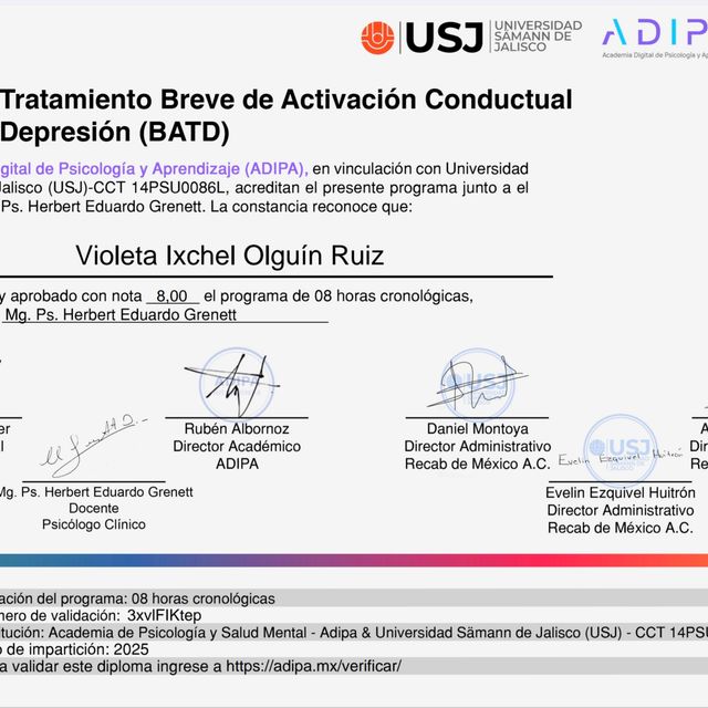 Ampliar imagen: certificate 6