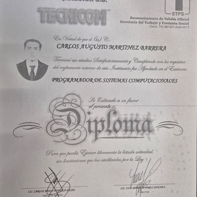 Ampliar imagen: certificate 22