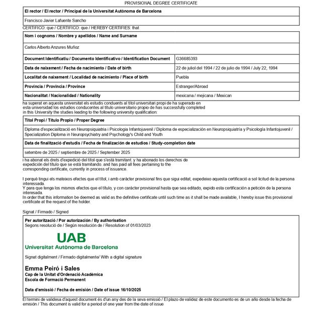 Ampliar imagen: certificate 16
