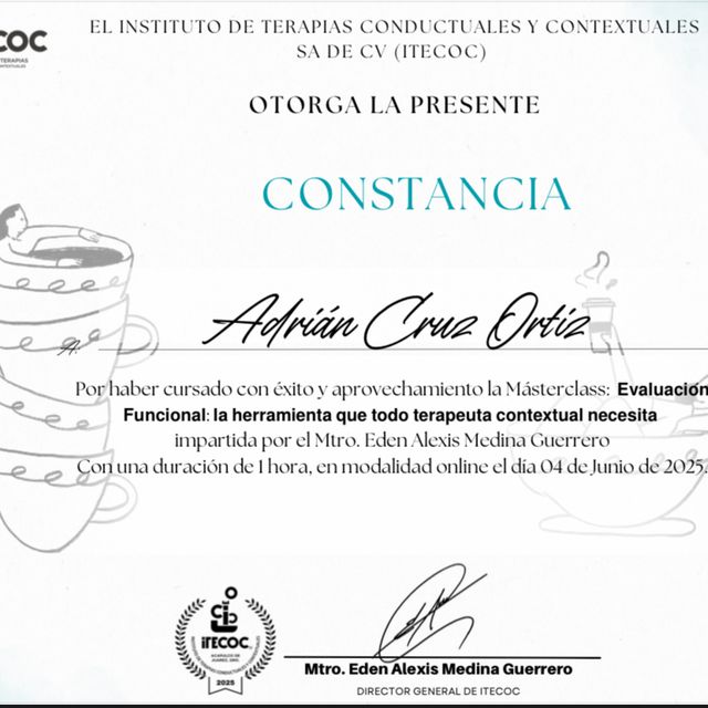 Ampliar imagen: certificate 18