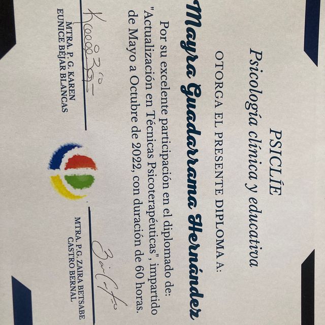 Ampliar imagen: certificate 6