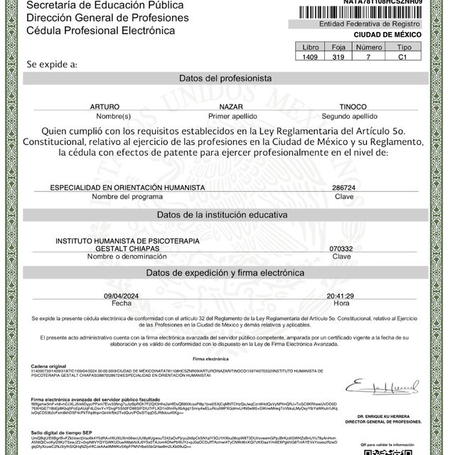 Ampliar imagen: certificate 16