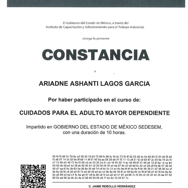 Ampliar imagen: certificate 12