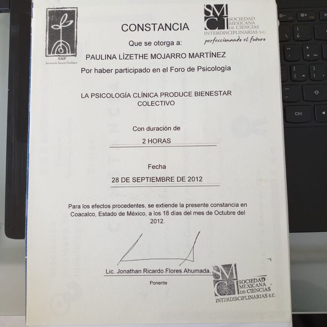 Ampliar imagen: certificate 16