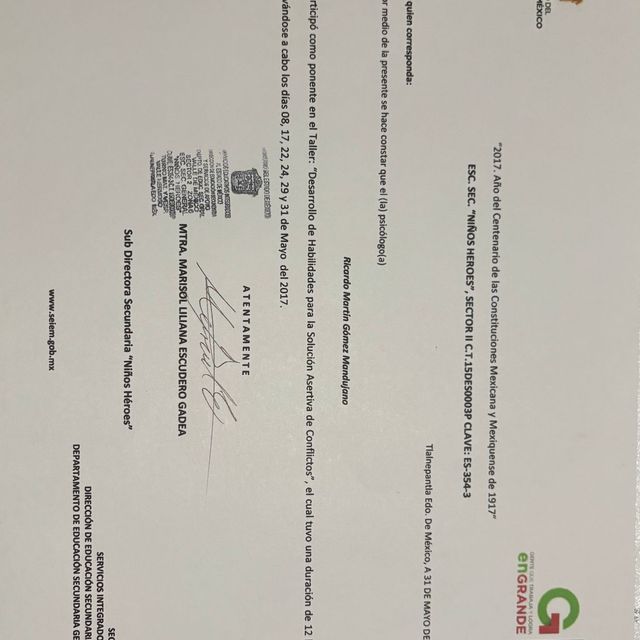 Ampliar imagen: certificate 15