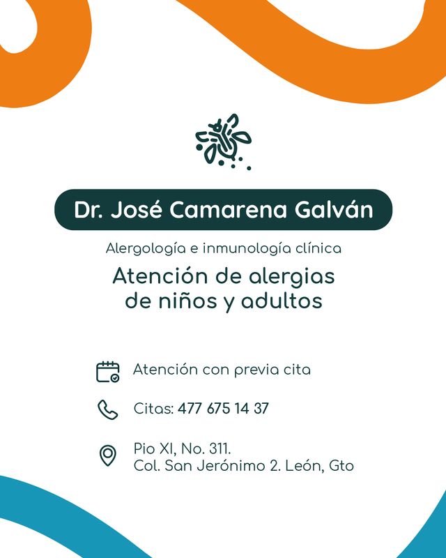 Ampliar imagen: Dr. José Camarena Galván-Alergólogo