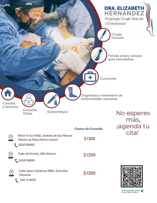 Ampliar imagen: Angiología en Puebla