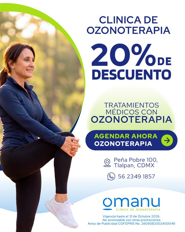 Ampliar imagen: OMANU Clínica de Ozonoterapia