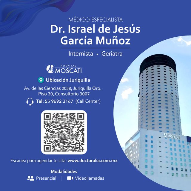Hospital Moscati,  Piso 30, Consultorio 3007.