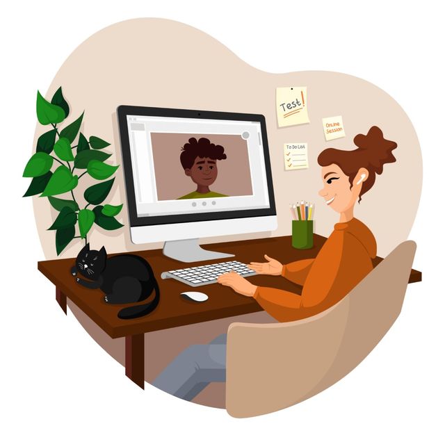 Ampliar imagen: Consultorio virtual (a través de videollamada)  Abierta a recibir consultantes localizados en otro País (hablantes en español e inglés)