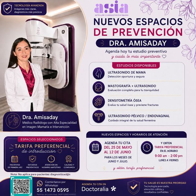 Ampliar imagen: Promociones en Estudios de Diagnóstico | Cupo Limitado