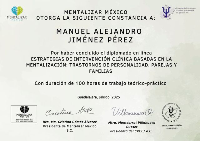Ampliar imagen: Dr. Manuel Jiménez - Psiquiatra y Psicoterapeuta