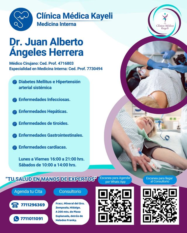 Ampliar imagen: Medico Internista en Pachuca Sur, Explanada Pachuca.
