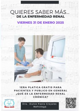 Ampliar imagen: Consulta de especialidad (NEFROLOGÍA)