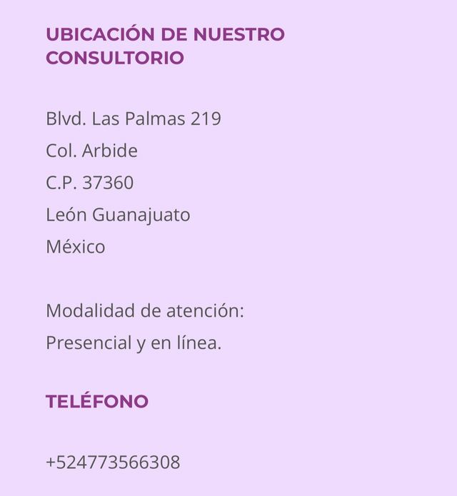 Ampliar imagen: Presencial | Citas sólo por WAT