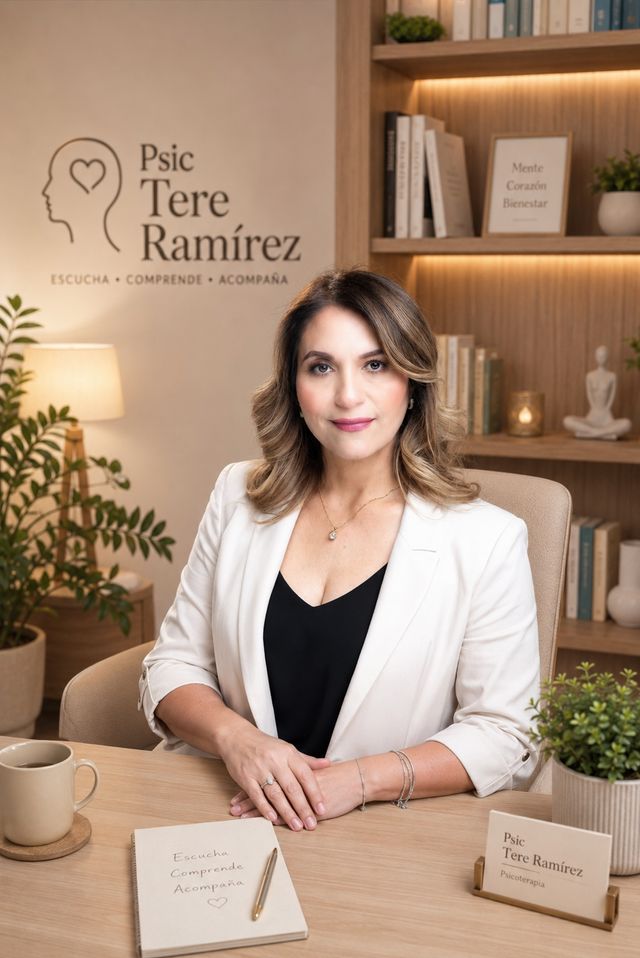 Ampliar imagen: Psicoterapeuta Teresa Ramírez Vazquez