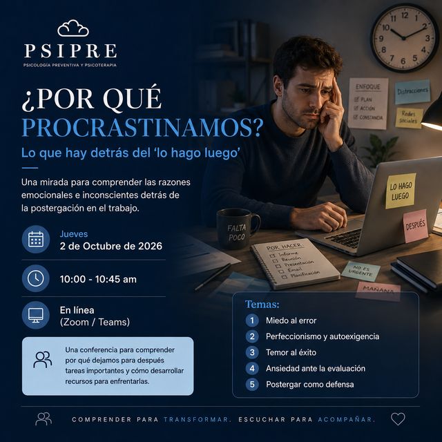 Ampliar imagen: Psipre Psicología Preventiva y Psicoterapia