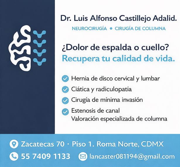 Ampliar imagen: Neurocirugía y Cirugía de Columna Consultorio 101